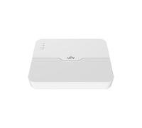 Enregistreur NVR Uniview 8 Canaux 4K PoE Blanc - UV-NVR301-08LS3-P8