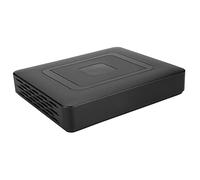 Enregistreur vidéo réseau, 8 canaux CCTV AHD CVI TVI DVR Enregistreurs NVR en temps réel Enregistreur de disque dur de surveillance avec détection de mouvement, audio 2 voies, sauvegarde USB(EU)