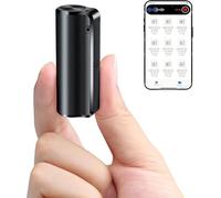Enregistreur vocal, 500 heures d'enregistrement, activation vocale, fonction magnétique, 32 Go, compact et portable pour des enregistrements clairs lors de conférences, réunions, entretiens,