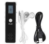 Enregistreur vocal avec fonction lecteur MP3 et réduction du bruit, enregistreur de haute capacité avec connexion directe à un ordinateur, de