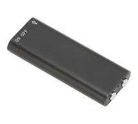 Enregistreur Vocal HD,Enregistreur Vocal de USB activé avec Lecture de Réduction du Bruit Mini Son pour Les Entretiens de Réunions Neutre Anglais Noir 16 Go (Anglais Neutre,.[V459]