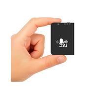 Enregistreur vocal IA - 32 Go Dictaphone numérique compact avec contrôle par application