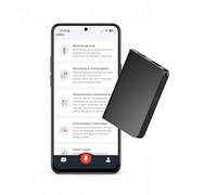Enregistreur vocal IA - 32 Go Dictaphone numérique compact avec contrôle par application