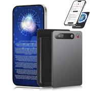 Enregistreur vocal numérique IA, 64 Go - Dictaphone - Appareil de dictée - Enregistreur vocal - Enregistreur audio - Compatible avec plus de 118 langues