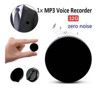 Enregistreur vocal numérique mini Q3 Enregistrement en un clic Micro broche Enregistreur sonore - 384 heures 192 kbps 100 mAh Enregistreur vocal longue distance professionnel Lecteur MP3 Dictaphone AB