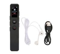Enregistreur vocal numérique professionnel, mini-appareil portable en métal offrant un son clair en direct, équipé d'un processeur acoustique