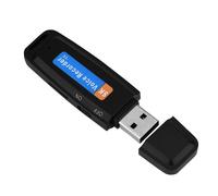 Enregistreur vocal numérique USB 2.0 en forme de disque U, mini enregistreur audio à clé USB