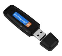 Enregistreur Vocal NuméRique USB,Enregistreur Vocal,Enregistreur en Forme De Disque en U Enregistreur Vocal NuméRique USB 2.0 Clé USB Mini Enregistreur Audio.[V139]