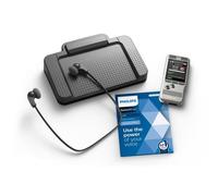 Enregistreur vocal Philips DPM6700/03 avec pédale de contrôle et écouteurs stéréo