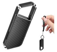 Enregistreur vocal portable 64 Go avec réduction intelligente du bruit DSP,mémoire 1600 h,enregistrement sonore HD,dictaphones pour conférences,voyages et cours.[V307]