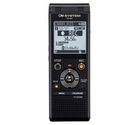 Enregistreur vocal stéréo OM SYSTEM WS-883 LPCM MP3 MicroSD/SDHC Noir