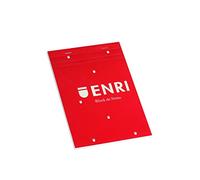 Enri 100102763 - Pack de 5 blocs de notes grapados avec couverture souple Format A5