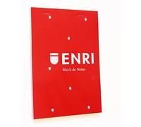 Enri 100105158-10 Bloc-notes agrafés avec couverture souple A6