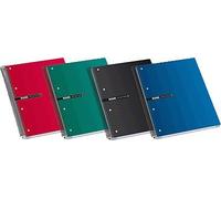 Enri 10043 Cahier micro perforé A4 160 feuilles 5 x 5 Assorti