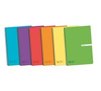 Enri Status - Cahier travaux pratiques reliure spirale - multicolore - Pack de 5