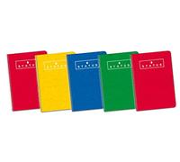 Enri Status - Pack de 5 Cahier Spirale, Couverture rigide extra, °, 4 x 4 C/M