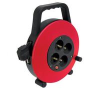 Enrouleur 4p 10m HO5VVF 3G1.5 noir/rouge DEBFLEX