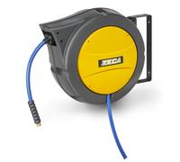 Enrouleur air et eau 16 m Ø 1/2 15 bars Tech avec enroulement automatique et support mural pivotant Zeca AM86/13