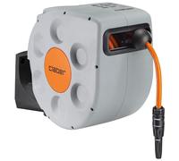 Enrouleur automatique Claber pour tuyau de 20 m avec fonction Slow Rewind