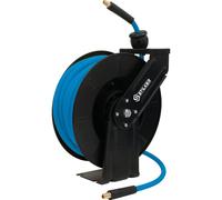 Enrouleur automatique orientable de tuyau d'air 20m+1,5m STILKER - 51323