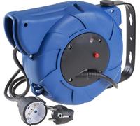 Enrouleur Câble Automatique Solera Rangement Automatique Du Câble 16m 3x1.5mm2 Avec Prise Schuko. - Solera