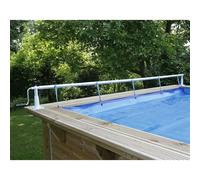 Ubbink Enrouleur de bâche XTRA pour tous types de piscines jusqu'à 5,55 m de large
