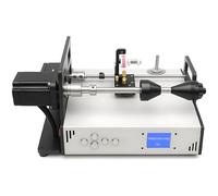 Enrouleur de bobine automatique industriel, machine de câblage de câble 900 tr/min avec écran LCD, alignement automatique des fils, convient aux bobines et fils métalliques 18-46 AWG