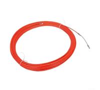 Enrouleur de câble 30 m en polyester flexible pour tuyaux étroits (rouge) | Polyester haute résistance, flexible pour les câbles étroits, idéal pour les tuyaux complexes, longueur de 30 m