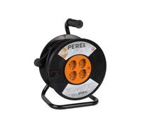 Enrouleur de câble 50 M - 3G1.5 - 4 Prises - Schuko