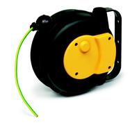 Enrouleur de câble 6 m 1G 6 mm² V Polypropylène avec enrouleur automatique et support mural pivotant Zeca 9006