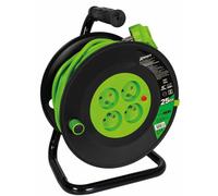 Enrouleur électrique 4 prises 25 mètres - Ribitech - PREEB25315 -