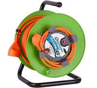 Enrouleur de câble électrique jardin L. 40 m ho5vvf 3g1.5, ELECTRALINE