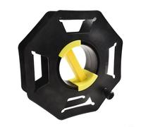 Enrouleur de câble en polypropylène robuste pour câbles jusqu'à 25 m avec poignée à manivelle pratique pour un rangement efficace et un rangement des câbles électriques sur les chantiers à l'intérieur