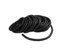 Enrouleur de câble en spirale D20 mm 25 m Noir ignifuge | PP ignifuge, sécurité isolante, diamètre intérieur D20 mm, longueur 25 m, finition noire