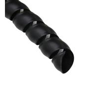Enrouleur de câble en spirale multicolore 8 mm-30 mm de diamètre 2-10 m (ID noir 20 mm, 2 mètres)