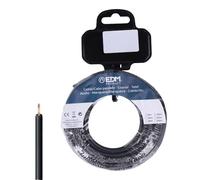 Enrouleur de câble flexible 1,5 mm noir sans halogène 20 m, idéal pour des installations sûres et efficaces, garantissant une performance optimale sans risque d'émissions toxiques.