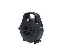 Enrouleur de câble intérieur Brennenstuhl Confort-Line CL-XL 20 m H05VV-F 3G1.0 4 prises 2P+T Noir