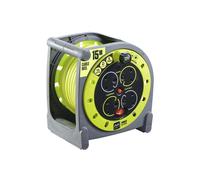 Enrouleur De Câble Masterplug PRO-XT 240V 13A 4 Prises 15M MSTHMU15134