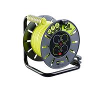 Enrouleur De Câble Masterplug PRO-XT 240V 13A 4 Prises 50M MSTOLU50134