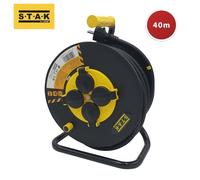 Enrouleur de chantier électrique - OUTIFRANCE - Velamp H07RN-F 3G2.5mm2 - 4 prises - 40 m - IP44