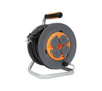 - Enrouleur de chantier IP44 4 prises 16A 3G1,5mm² 25m - orange