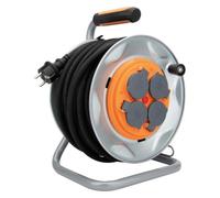 Enrouleur de Chantier IP44 4 Prises 16A 3G2,5mm² 25m - Orange - Zenitech