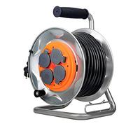 ZENITECH IP44 Rouleau de construction - 4 prises 16A - 3G2.5mm² - 25m