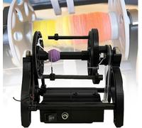 Enrouleur de pelote de fil électrique avec vitesse de 800 tr/min, capacité de 113,4 g, commutation avant/arrière, vitesse réglable, tension sûre 12 V pour tissage de fil