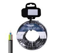 Enrouleur de tuyau acrylique 3 x 1,5 mm 1000 V noir 25 m, parfait pour les projets électriques et le bricolage. Sa robustesse assure durabilité et efficacité dans les connexions électriques.