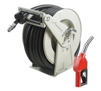 Enrouleur de tuyau d'air - 25,4mm x 15,24m - Max. Pression de travail 300 PSI - Enrouleur de tuyau d'air comprimé Diesel Kérosène - Garage Garage Atelier Studio à domicile