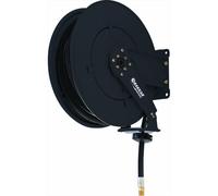 Enrouleur de tuyau de graisse 15m - 1/4' DRAKKAR - 56868