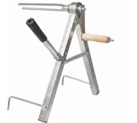 Enrouleur de tuyau entièrement métallique : enrouleur manuel portable pliable