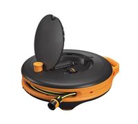 Fiskars Dévidoir Comfort S 1071660 – 9 mm (3/8") – Portée 15 m – noir/orange