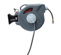 Enrouleur de tuyau Hengda 20m Enrouleur de tuyau automatique 18bar Boîte à tuyau murale avec raccord et rétraction automatique Support mural flexible Flexible d'air comprimé